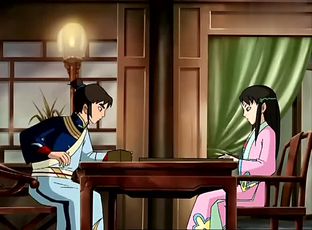 围棋少年:方百花担心父亲,忧心忡忡,没想到江流儿却对她告白!