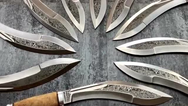 国外摄影作品 俄罗斯丛林库克瑞弯刀