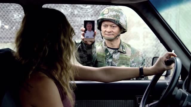 外国电影中的中国解放军,长像酷似马云,水平完全被丑化