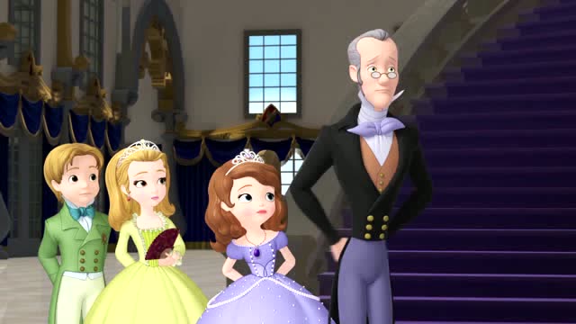 小公主苏菲亚:城堡里的皇室大管家,服务周到又尽心尽力,真了不起!