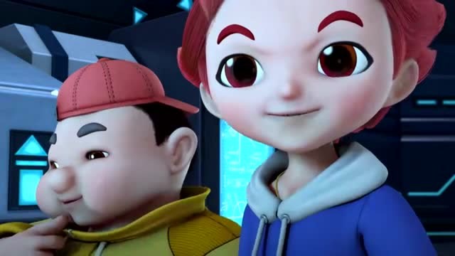 核晶少年:乐宝小组参观生物能发电机,乐宝看到西格玛的人