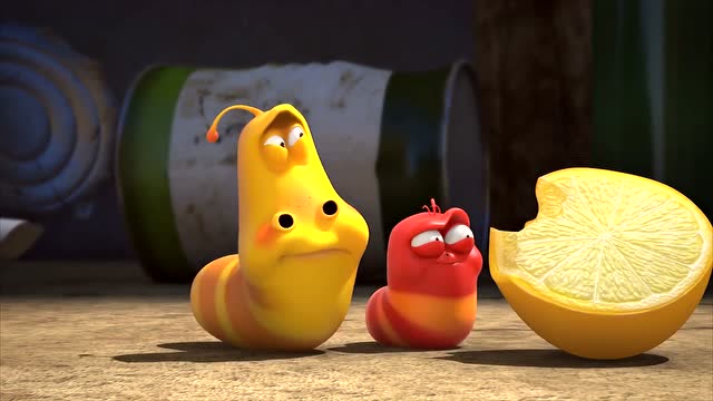 爆笑虫子:臭屁虫,吃柠檬