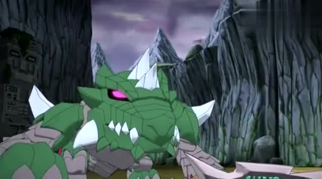 六星守护龙不愧是第一代斗龙王,大家一起攻击怒霸天!