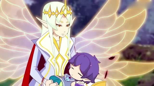 小花仙曼达王子流下眼泪他消耗所有的神力去拯救库库鲁