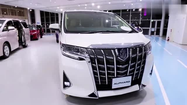 2019款丰田埃尔法alphard hybrid混动版,外观与内饰高清实拍