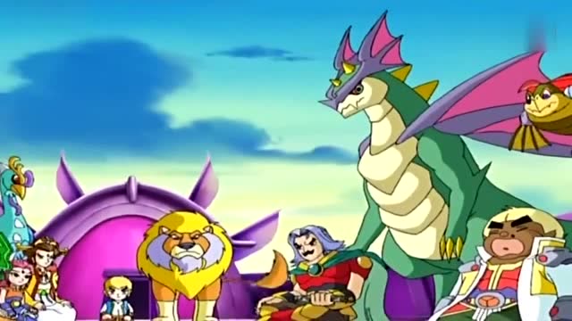 《神兵小将》炎兽代表草原岛加入神兵小将参加战斗,南宫义卖关子