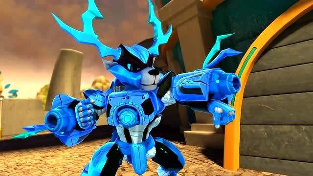 铁拳虎 冰封鹿与肌肉怪人展开内战,神木猿又来捣乱