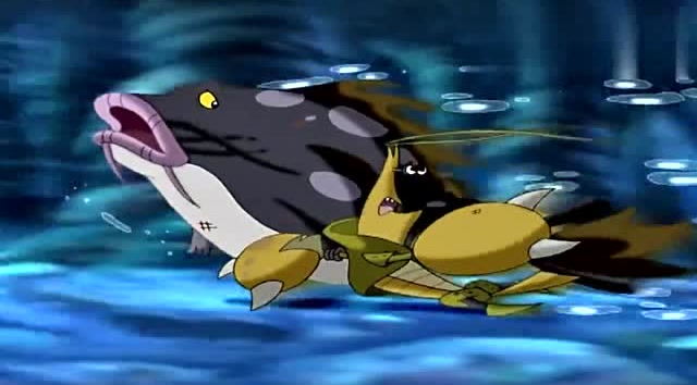 小鲤鱼历险记大龙虾被蝎子群给驱逐出去临走前居然还敢放狠话