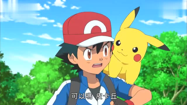 小智和甲贺忍蛙真是太有默契了,这么危险的动作都能顺利的完成