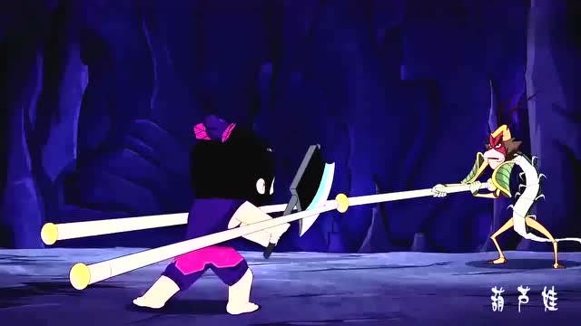 葫芦娃 蜈蚣将军一直在追七娃,他能追上吗?