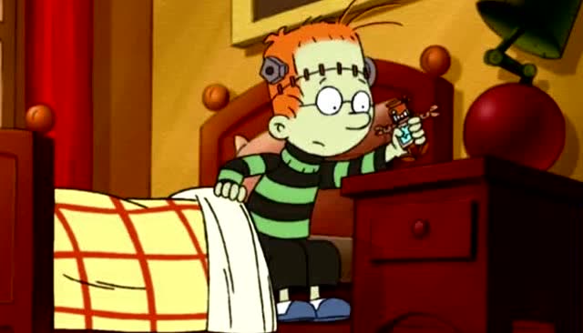 百变马丁一早醒来的马丁变成了一个怪物都吓到了爸爸妈妈