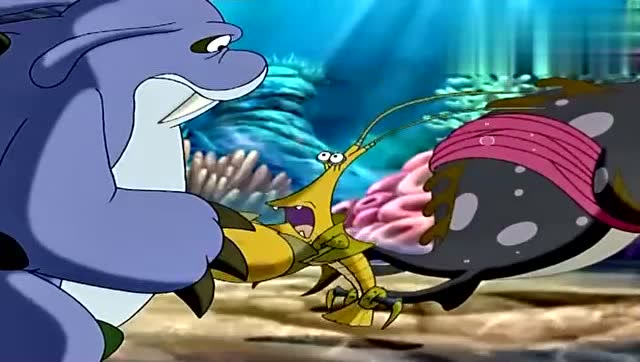 小鲤鱼历险记:大龙虾和肥鲶鱼竟成了一家人,两人还有了儿子?