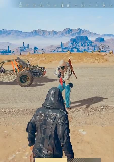 绝地求生:掉线重连遇到好心人,传递吃鸡正能量