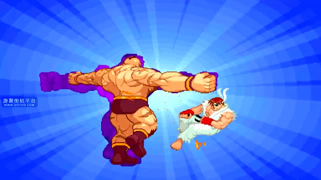 少年街霸2 武功出升龙 vs 赵六(隆 vs 苏联)