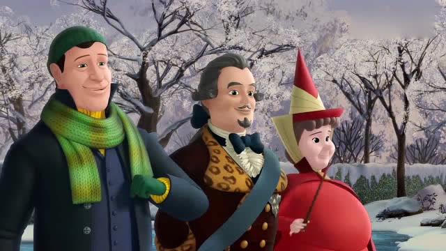 小公主苏菲亚:雨果获得冰舞冠军,雨果爸爸不再阻止雨果跳冰舞