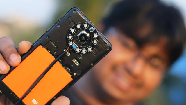 国外大神改装手机摄像头,网友:这效果和单反有一比!