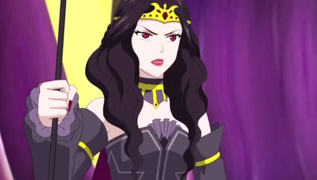 巴啦啦小魔仙哈莱星选出了新的女王原来的哈莱王后听了却大笑