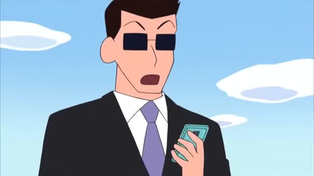 蜡笔小新:小白被黑矶捕获了,小爱听到有名的厨师,竟是这种反应