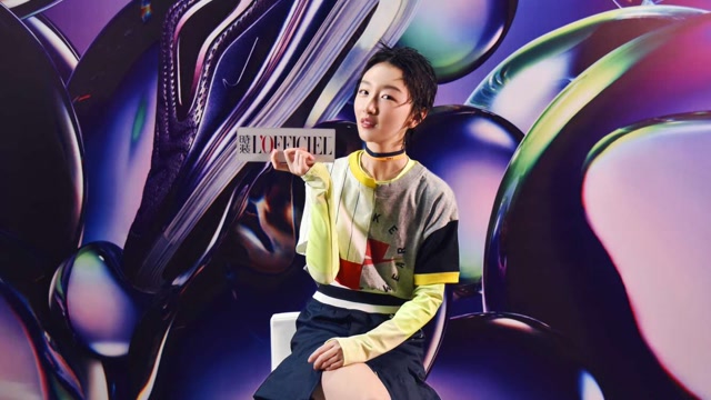 lofficiel nike air 周冬雨采访