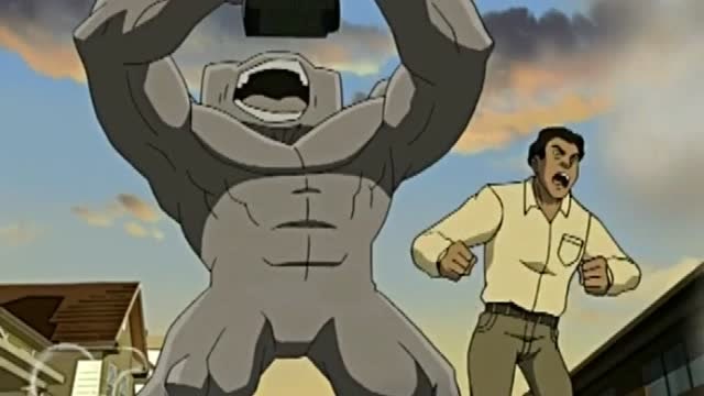 《终极蜘蛛侠》砖头竟然不断地变大,破坏力居然如此的惊人!