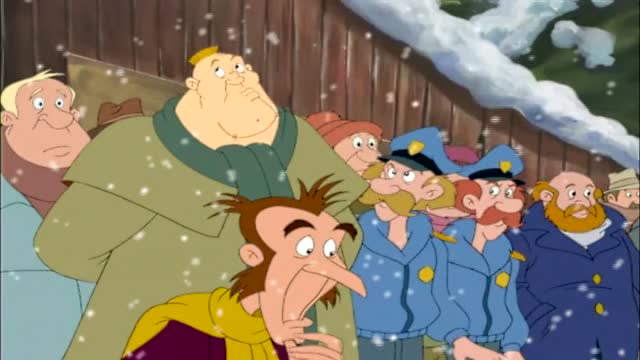 《长袜子皮皮》皮皮的爸爸终于回来了,皮皮太开心了!