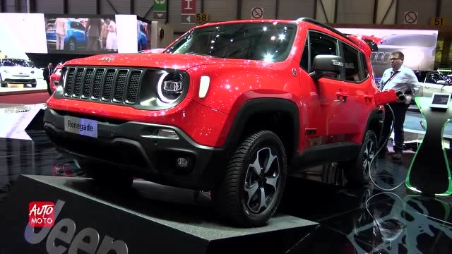 日内瓦车展实拍:2020款jeep自由侠4x4e外观和内饰全方位展示