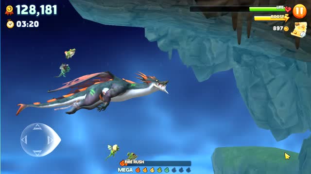 饥饿龙:龙妈果然厉害,这跃龙门的姿势更是漂亮