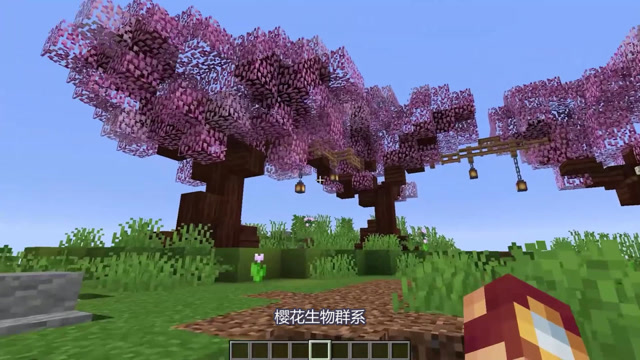 我的世界里怎么就没有樱花树,制作人不看动漫的吗?