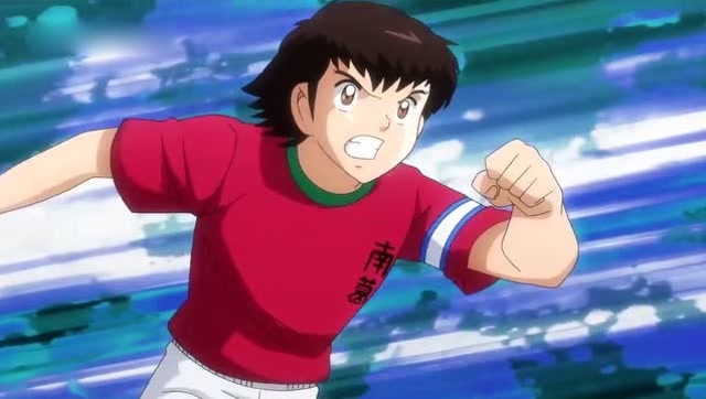 南葛队漂亮配合,大空翼势如破竹的射门!