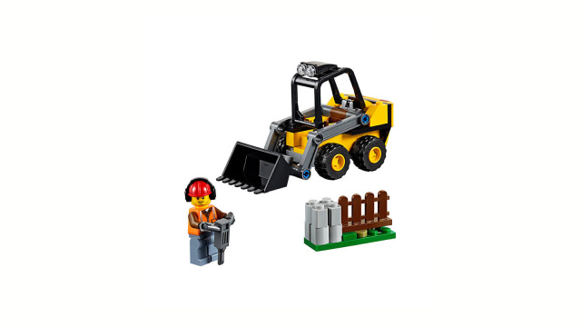 乐高城市系列 60219施工装载机套装速拼