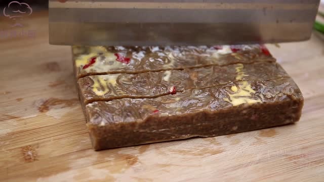 农村小妮做了一道皖北特色菜瓤菜酸辣可口做法简单