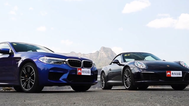 一场1020马力的对决,保时捷911 vs 宝马m5
