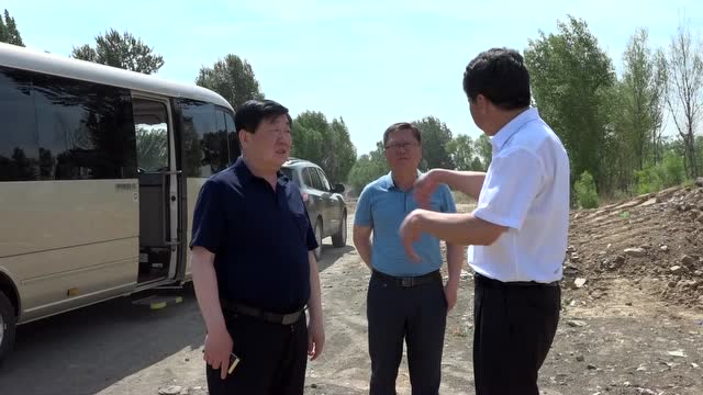 汾阳市市长吴晓东开展巡河工作