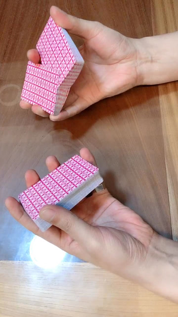 单手洗牌教学了