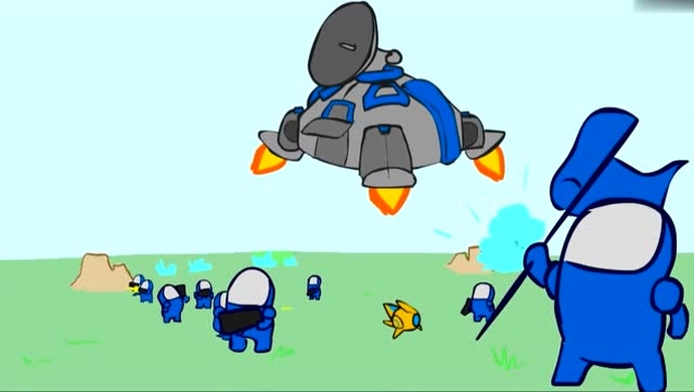 爆笑星际,人族机枪兵,人海战术所向披靡