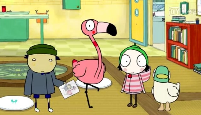 莎拉与乖乖鸭:纸飞机