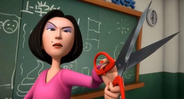 茶啊二中:石妙娜给上课睡觉的出了最下策,拿本挡上点再睡行不行