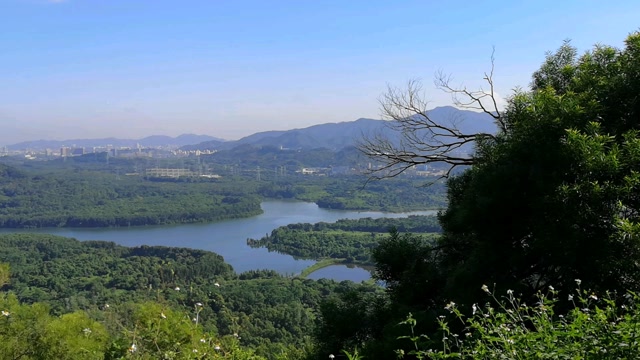 独步俯瞰铁岗山公园