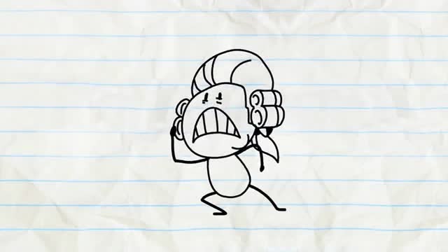 铅笔人:铅笔人的眼镜摔碎了好伤心!