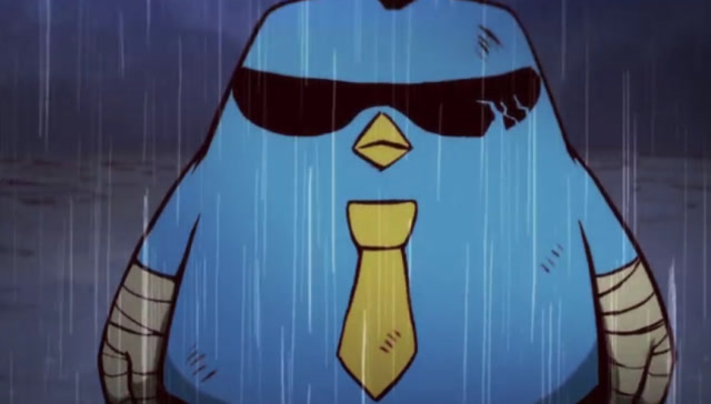 刺客伍六七:鸡大保为了保护小飞鸡黑化,墨镜一带谁也不爱!