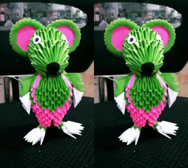 三角插之小老鼠展示