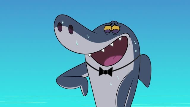 鲨鱼哥和美人鱼:鲨鱼哥不想让玛丽娜没面子,要想个办法提醒她