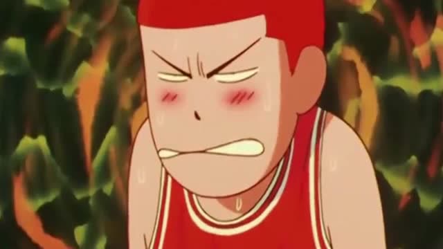 灌篮高手:阿牧和樱木聊天,别人说不要说废话,樱木叫教练老头子!