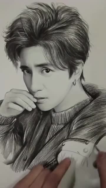 薛之谦手绘,娱乐圈出名的段子手,你喜欢听他的歌吗!