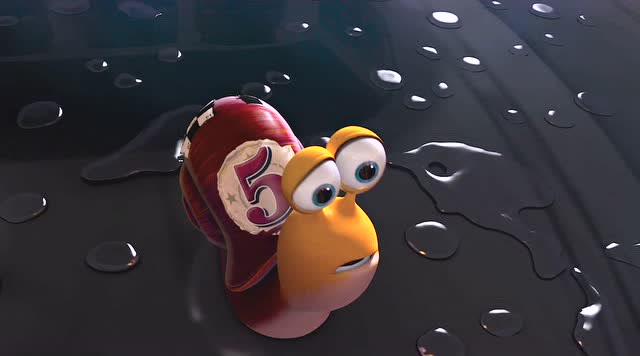 发飙的蜗牛速度极快,独特的车标是多么的帅