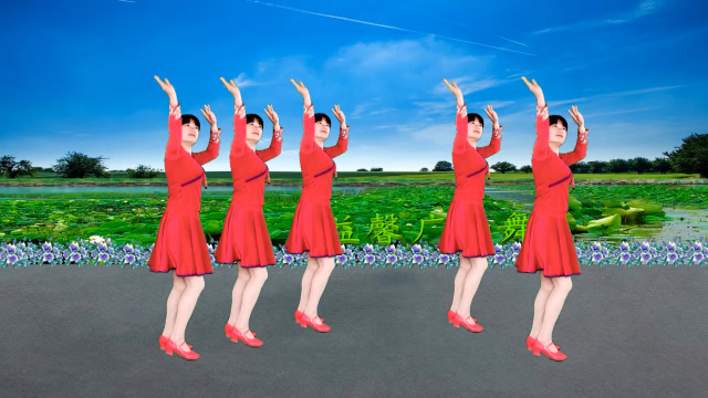 广场舞《南泥湾》轻轻松松十二步,快乐健身一支舞