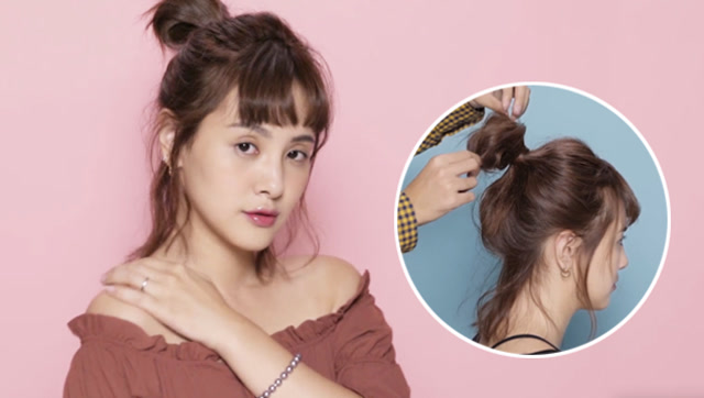 逆袭就要从"头"开始 学法式丸子头美翻天
