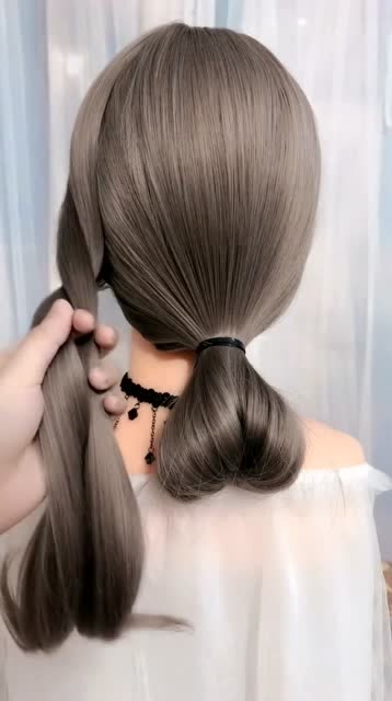 四十多岁的美女们的头发可以这样扎!谁扎谁好看!