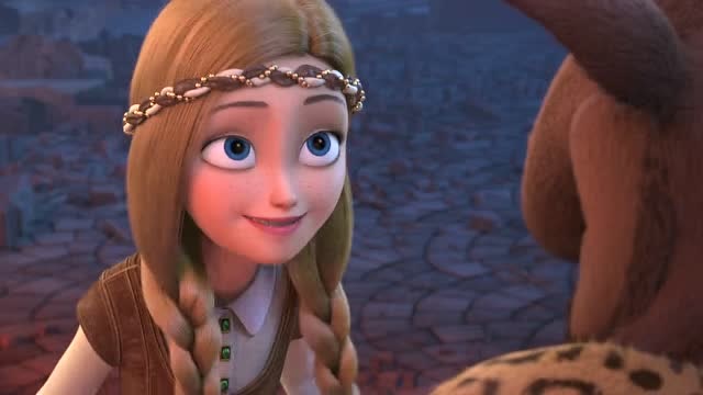 冰雪女王:格尔达想要用水扑灭怪兽身上的火,只要成功了她就能成为大