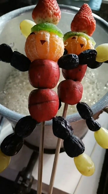 超级好吃的小人糖葫芦,千万不能让小朋友看到